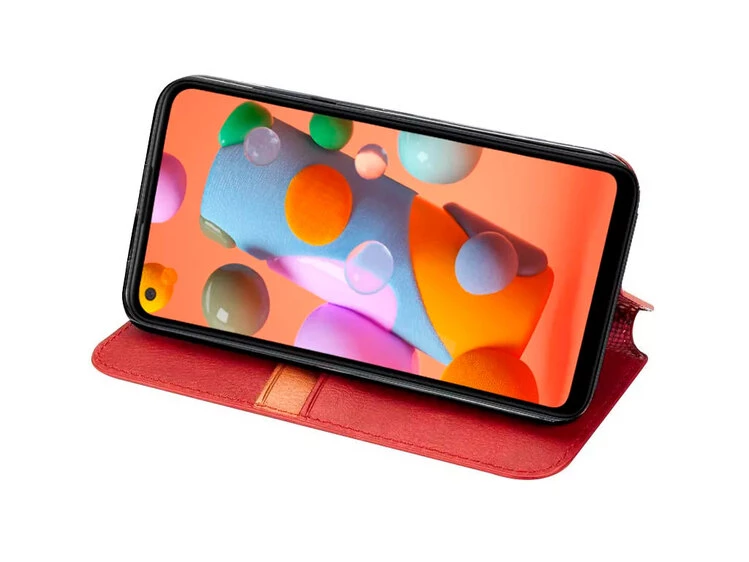 Книжка GETMAN Cubic Redmi 13C/Poco C65 red