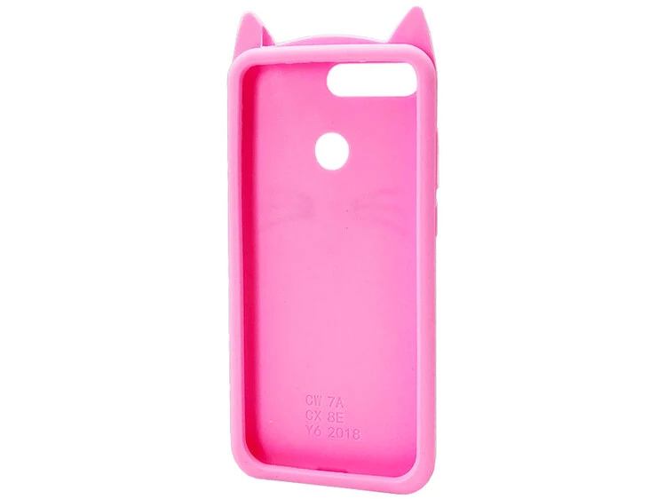 3D CAT&#039;S Huawei Y6 (18)/ 7A Pro Pink
