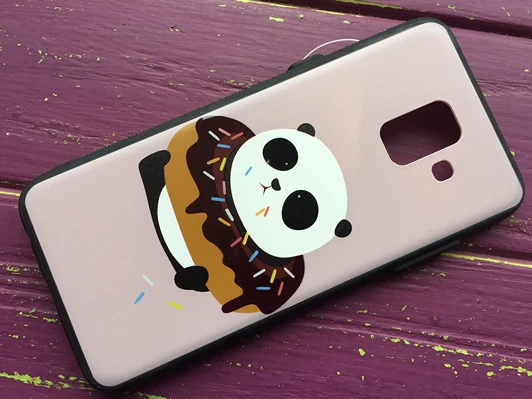 Чохол Pic Samsung A6(18) Panda in donut