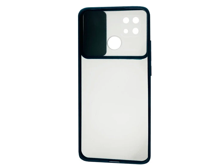 Matte case hide camera Redmi 10C/Poco C40 green