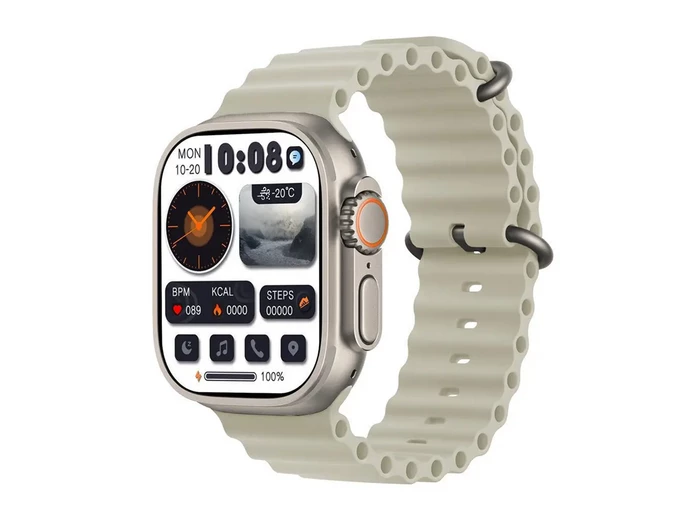 Smart Watch HK 10 Ultra 3 IP67+ Silver