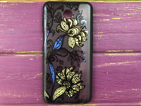 Rock Tatoo Meizu M6s Желтые цветы