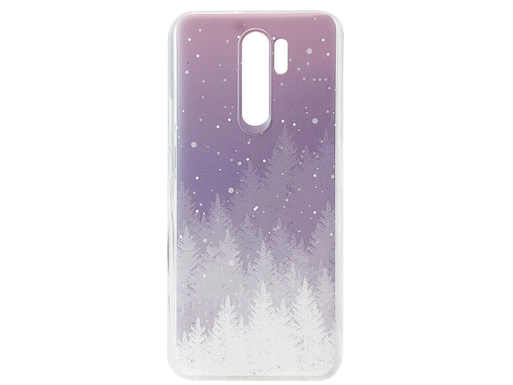 Силиконовый чехол Print Redmi 9 Зимний лес