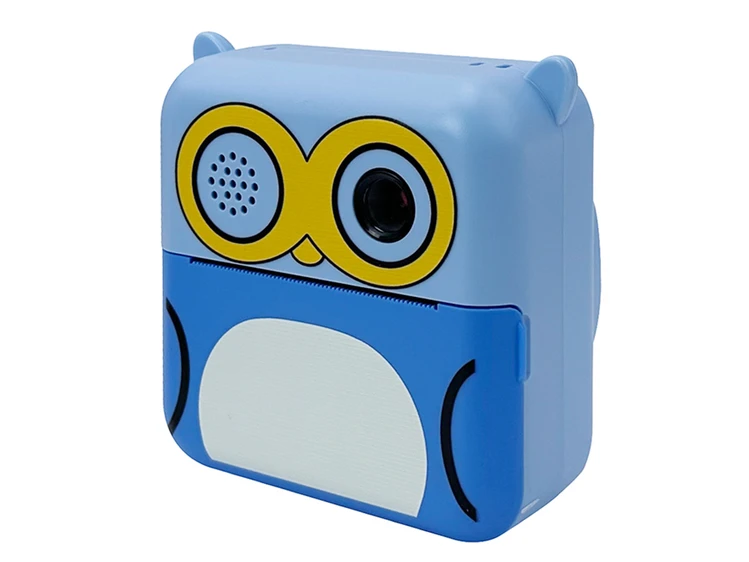 Портативний дитячий фотопринтер D2 Owl blue