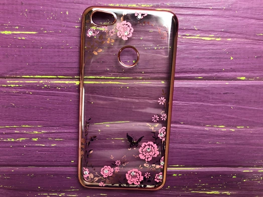 Electroplating камн цветы gold Mi5x/Mi A1