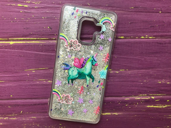 Аквариум Samsung A8 2018(A530)Fly Unicorn