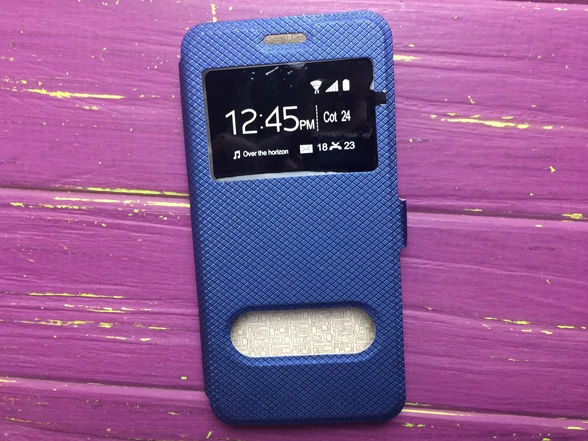 книжка 2 окна Huawei Y7(18)/7C Pro Blue