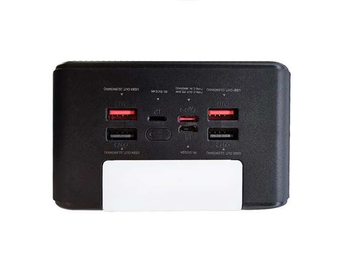 Power Bank Topomax Travel Series 22.5W 80000 mAh black