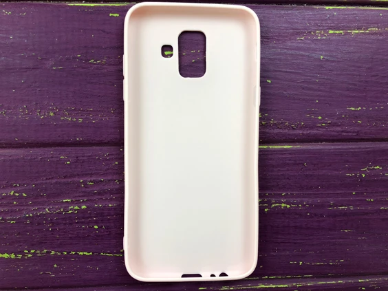 Силікон Candy matte Samsung A6 light pink