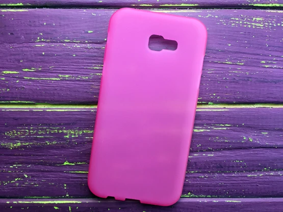 Силикон Samsung A720 Pink