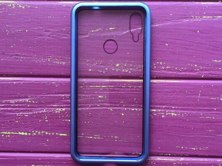 Магнитный чехол Redmi 7 синий