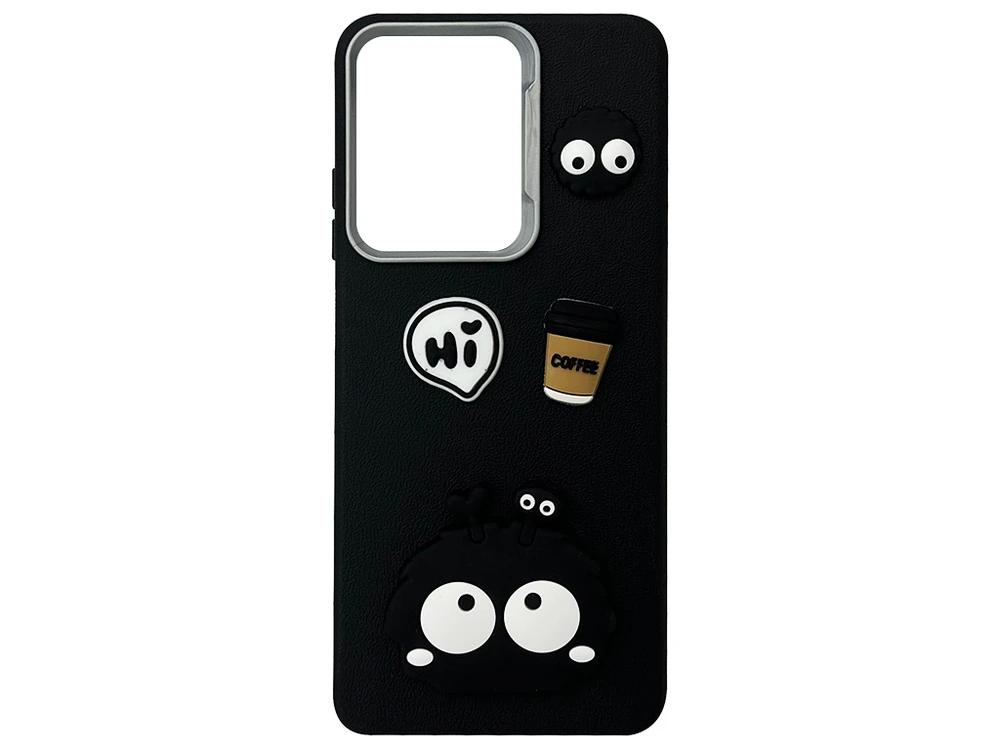 TPU Leather Toys Monster Redmi A5/Poco C71 (EU vers.) black