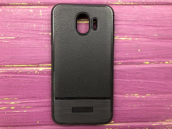 Силикон Rugged Samsung J4(18) черный