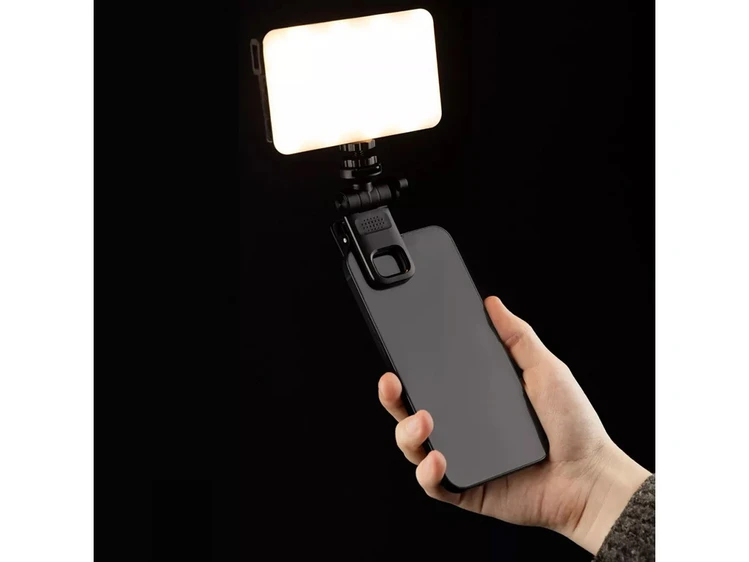 Портативне відеосвітло Proove Glowbox з затискачем для фіксації 3000mAh 6W black