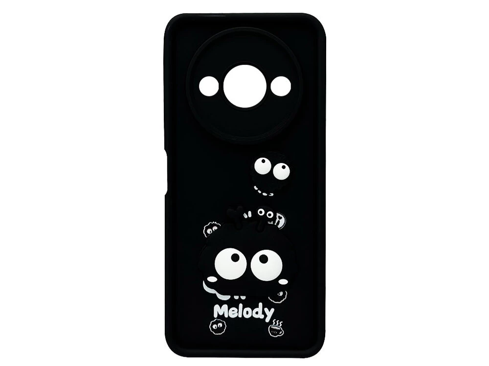 TPU 3D Милые Игрушки Камера Redmi A3 черный