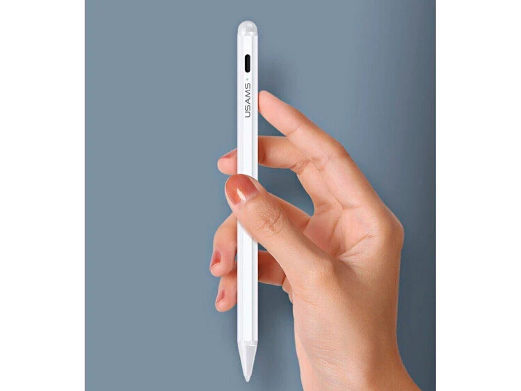 Стилус Usams US-ZB135 Active Touch iPad white