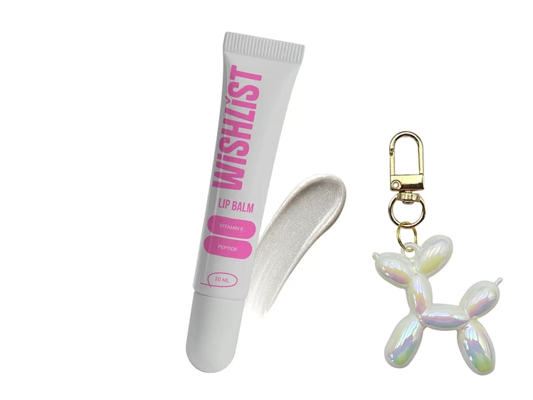 Lip Balm WISHLIST + брелок Baloon dog crystal sorbet
