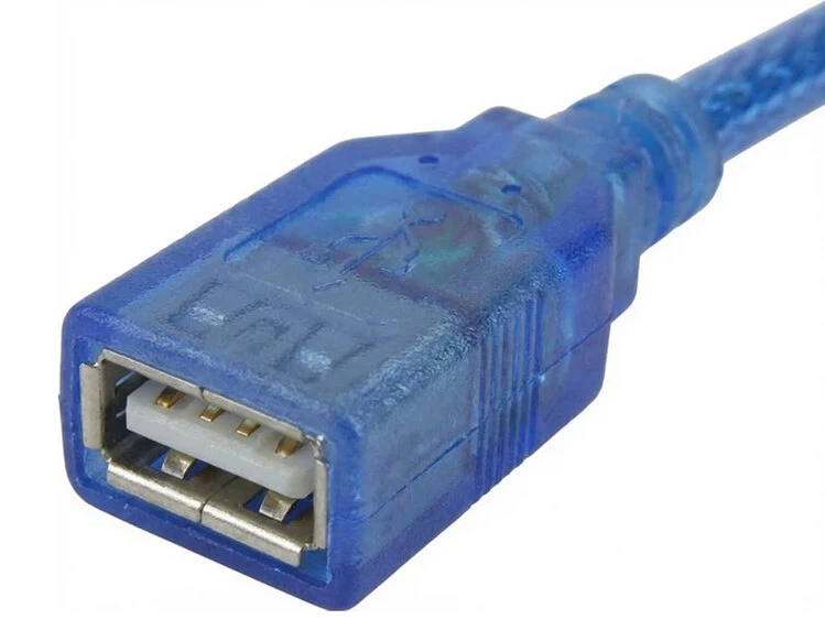 USB Подовжувач 2.0 AM/AF 3m blue