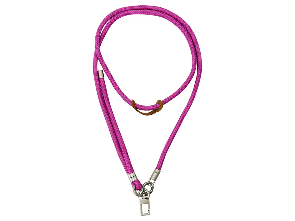 Ремінець-шнурок Stripe Cord для телефону pink