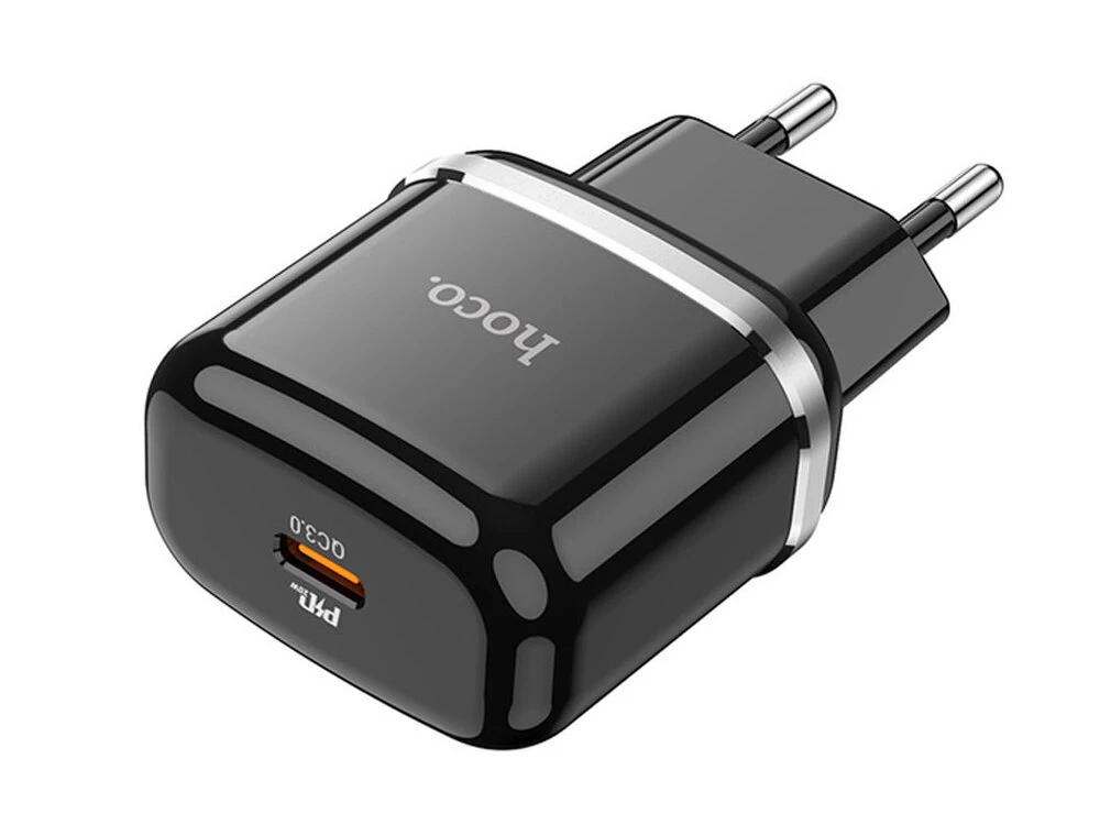 МЗП HOCO N24 1 Type-C/PD20W+QC3.0  black