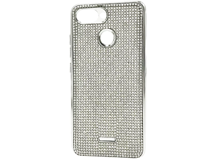 Силікон Full Diamond Redmi 6A Silver