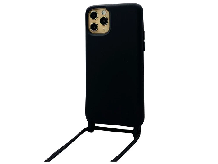 Case soft touch Crossbody iPhone 11 Pro black