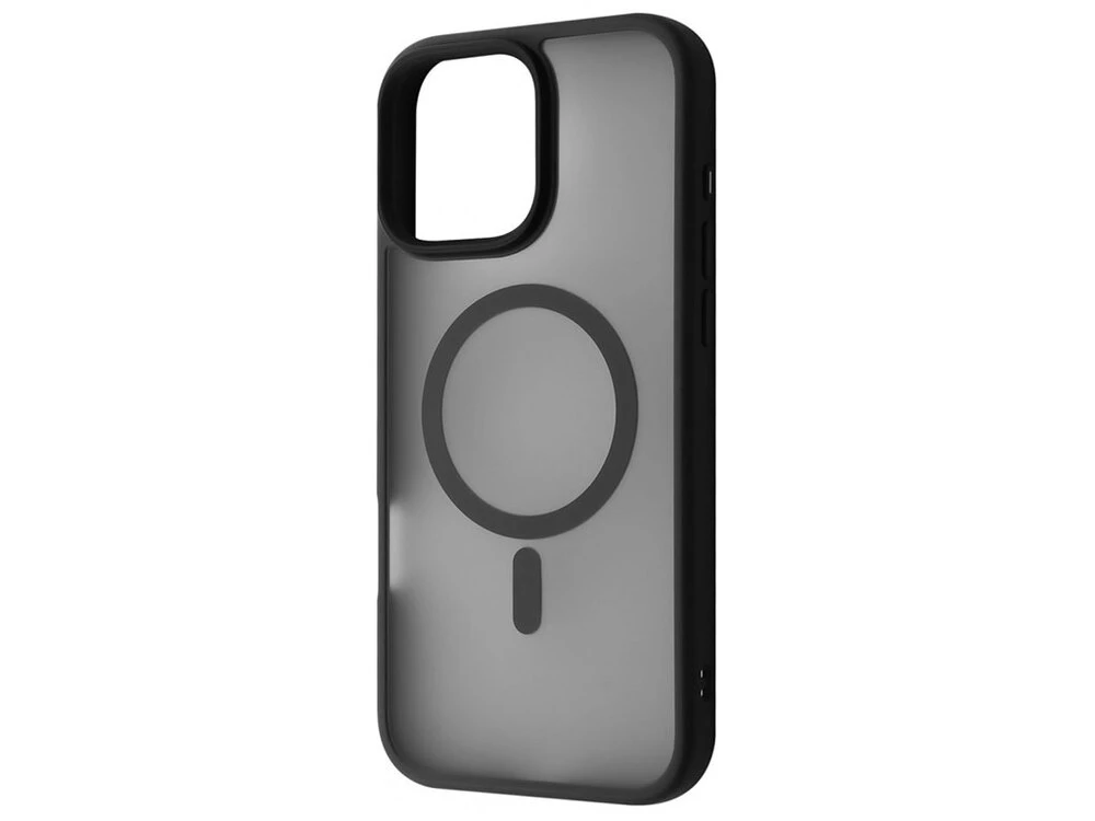 Shadow Matt Metal Buttons MagSafe iPhone 16 Pro Max black