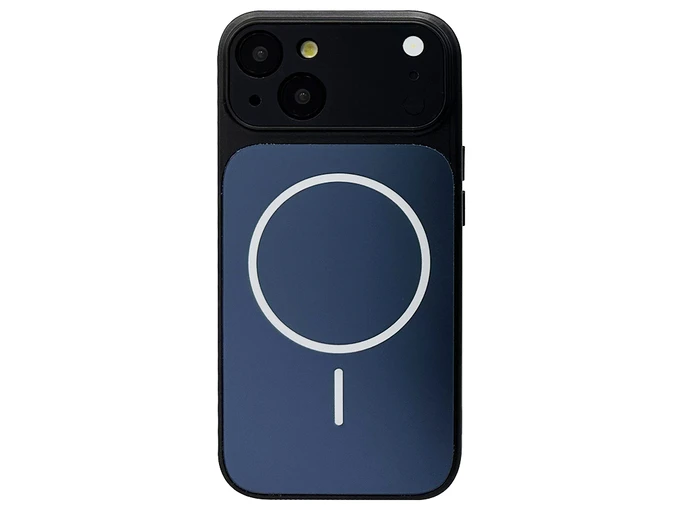 Накладка AG Nano Glass MagSafe iPhone 14  black