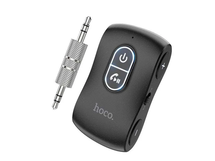 Адаптер AUX HOCO E73 BT Receiver black