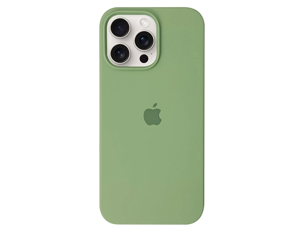 Case soft touch низ iP 16 Pro (01) green