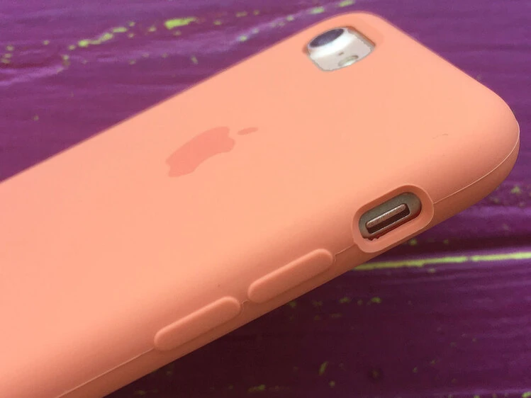 Case soft touch iP7/8/SE 2 (42) peach