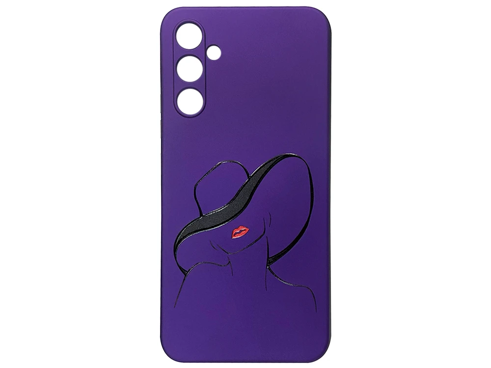 Силікон Case Art Samsung A14 girl in hat