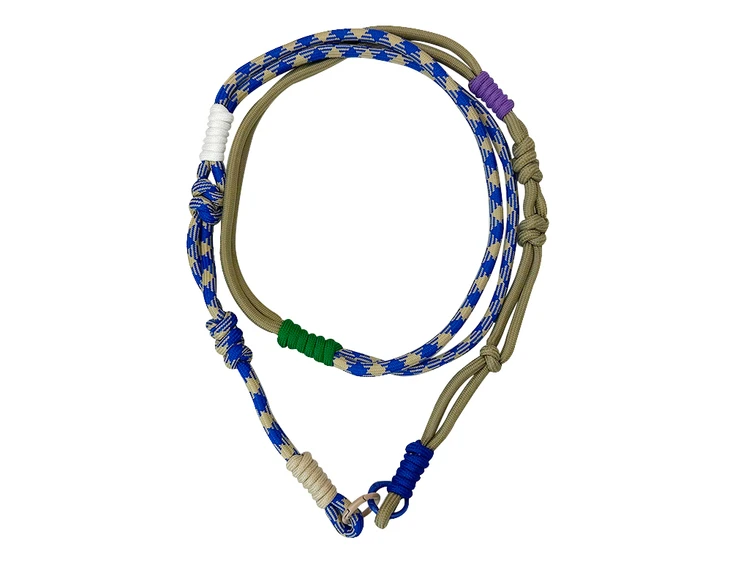 Ремінець-шнурок Node для телефону khaki/blue