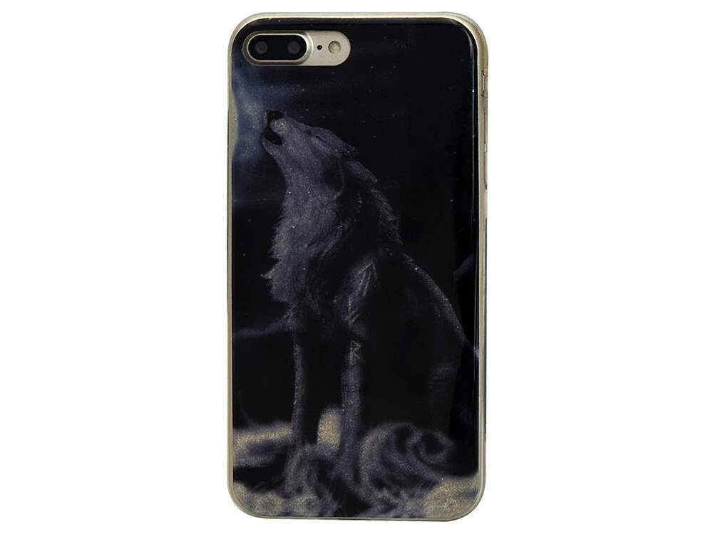 Накладка MENDI iPhone 7+/8+ Wolf