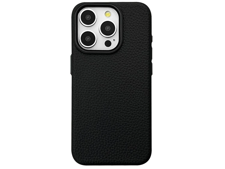 Чохол Syndee Leather MagSafe iPhone 16 Pro black