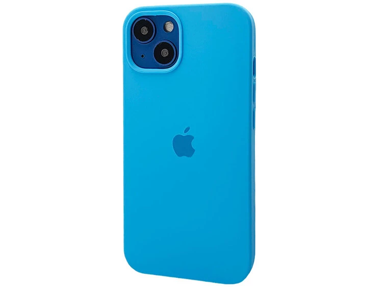 Case soft touch низ iP 13 (16) sea blue