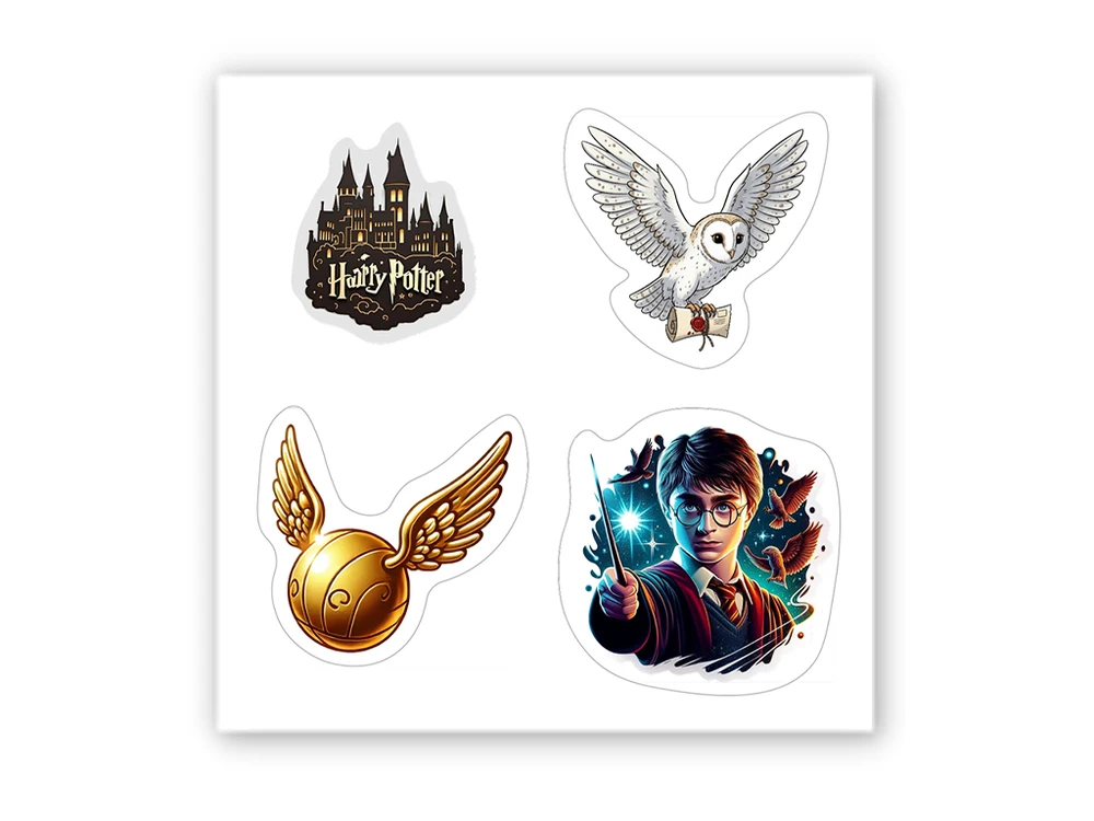 Набір 3D стікерів Stix міні Harry Potter