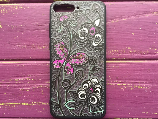 Rock Tatoo Huawei Y6 (18) / 7A Pro Бабочка