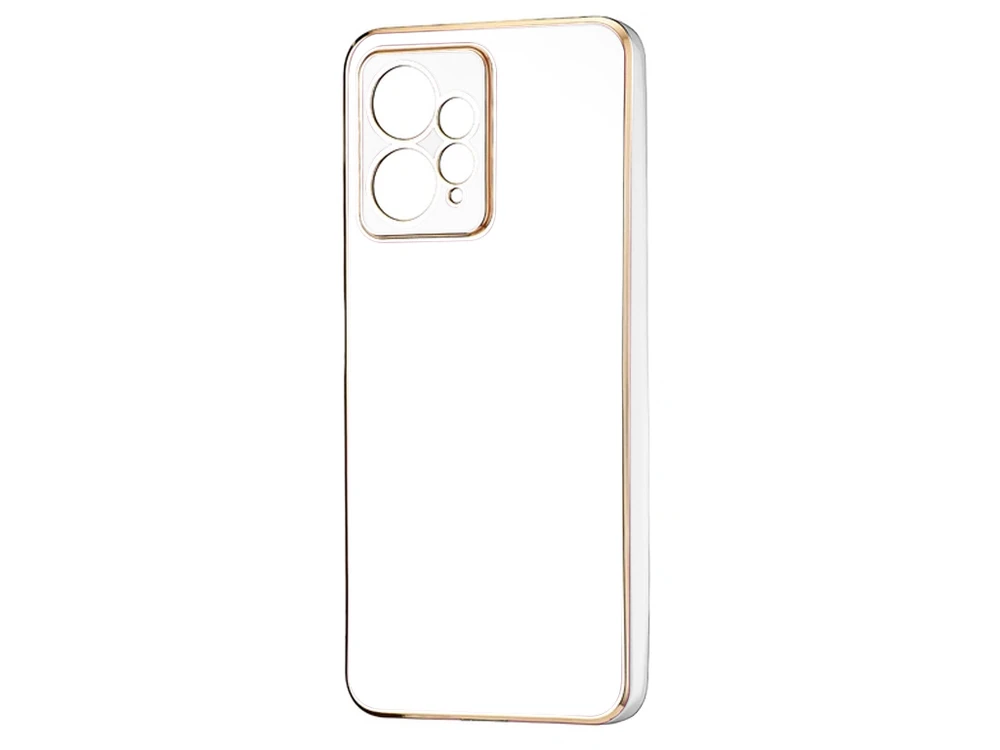 Накладка Colorful Golden Line Redmi Note 12 white