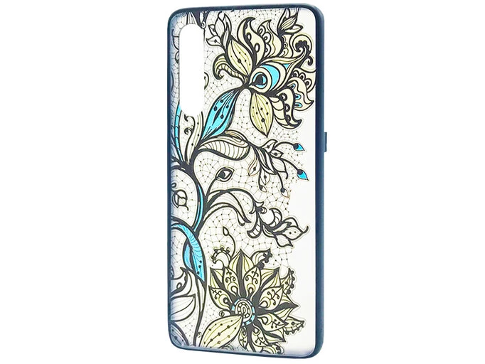 Rock Tatoo Xiaomi Mi9 Голуб.цветы