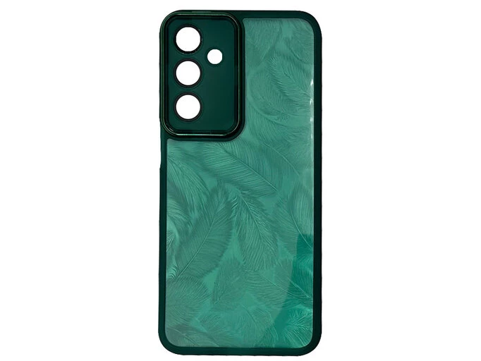 Накладка Feathers Camera Samsung M35 5G green