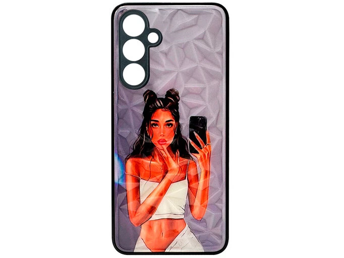 Prisma Ladies Samsung A14 black in white