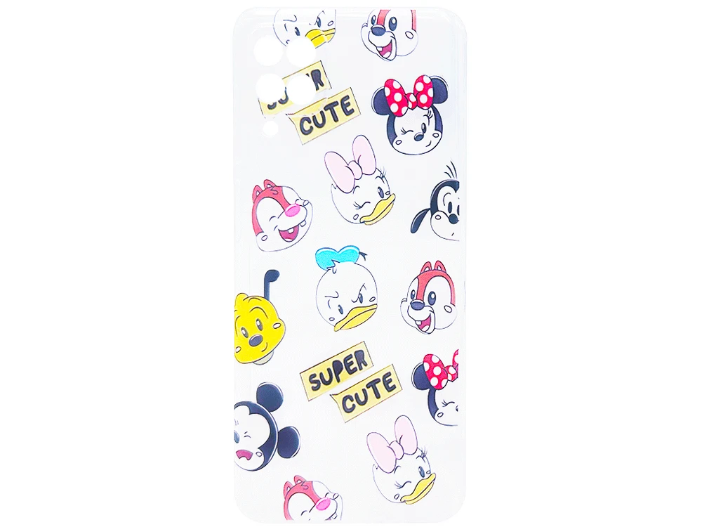 Накладка силікон Samsung A12/M12 (2021) Super Cute Disney clear