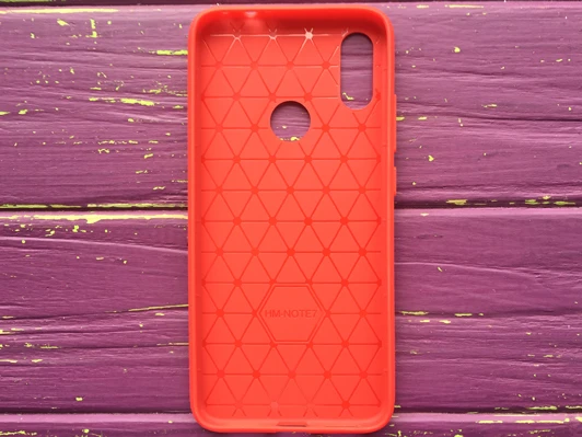 SPIGEN карбон Redmi Note 7 красный