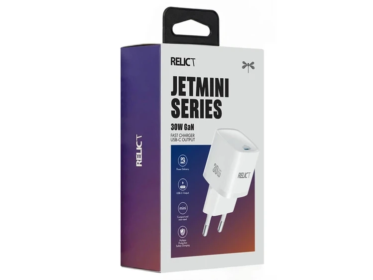 МЗП Relict JetMini Gan 25W 1Type-C white