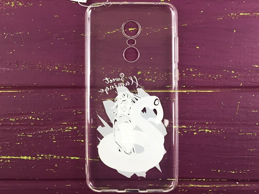Силикон Pic Redmi 5+ Flamingo party