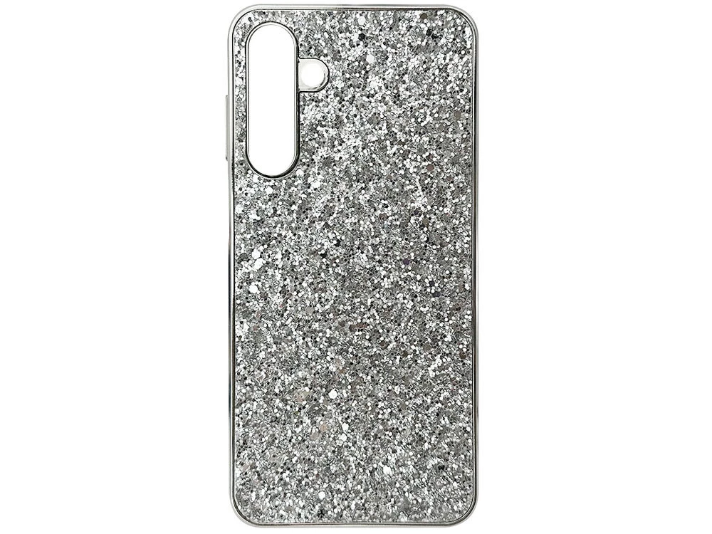 Накладка Level Shining Samsung A16 silver