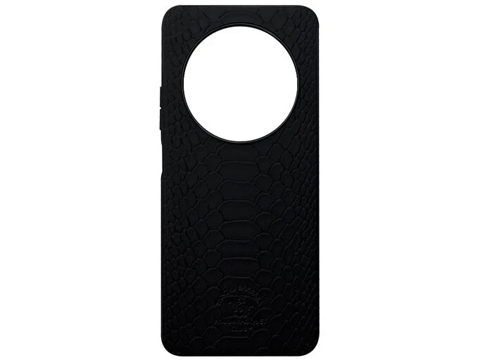 Накладка Santa Barbara Snake Leather Redmi 14C/A4/Poco C75 black