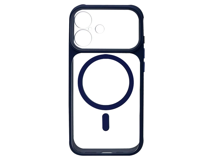 Shadow Gloss Camera Protection MagSafe iPhone 16 blue