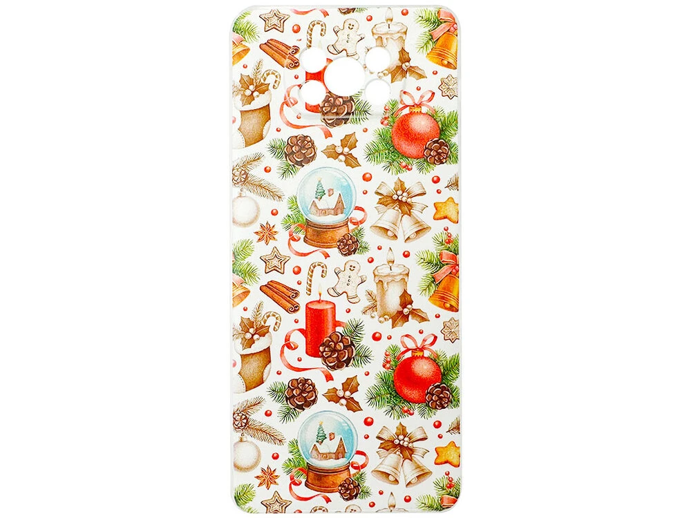 Силиконовый чехол Print Poco X3/X3 Pro Christmas